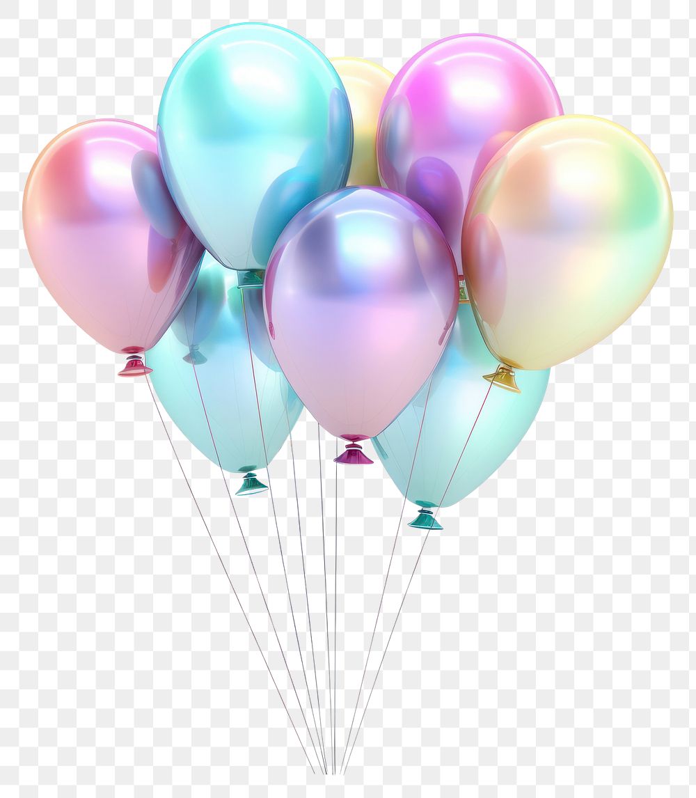 PNG Balloon background white background anniversary celebration.