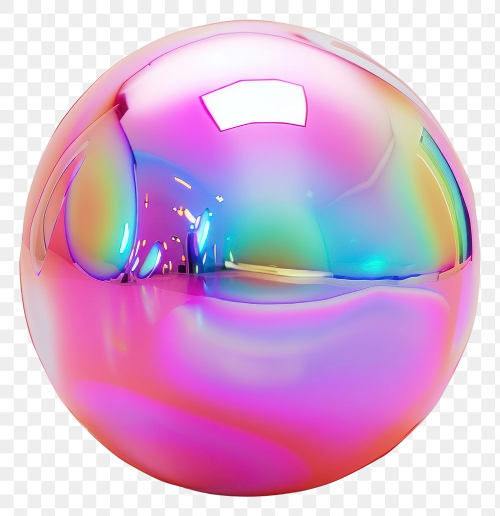 PNG Computer sphere ball refraction.