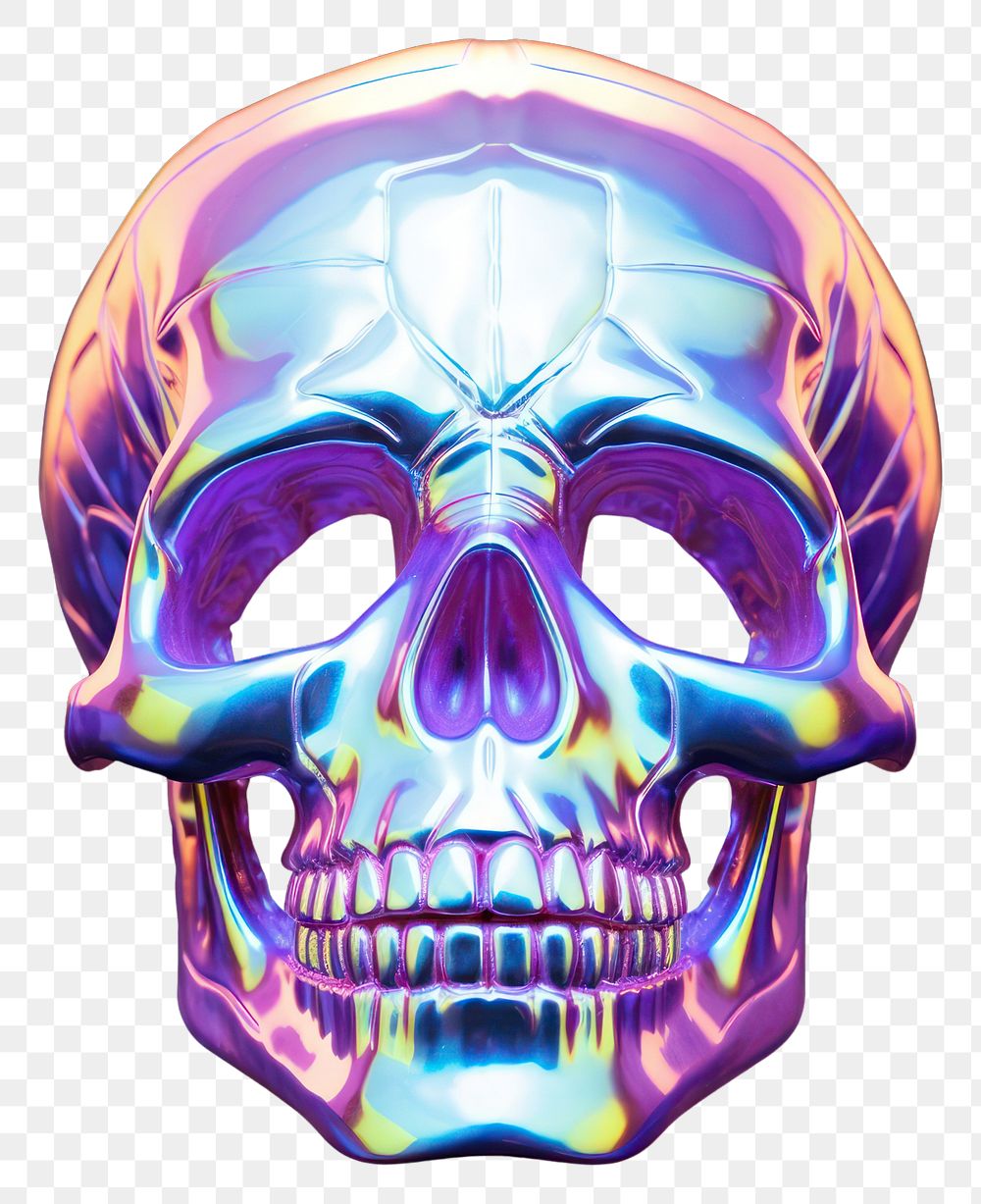PNG Skull border purple creativity tomography.