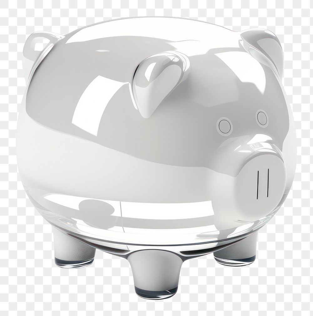 PNG Piggy bank white background investment currency.