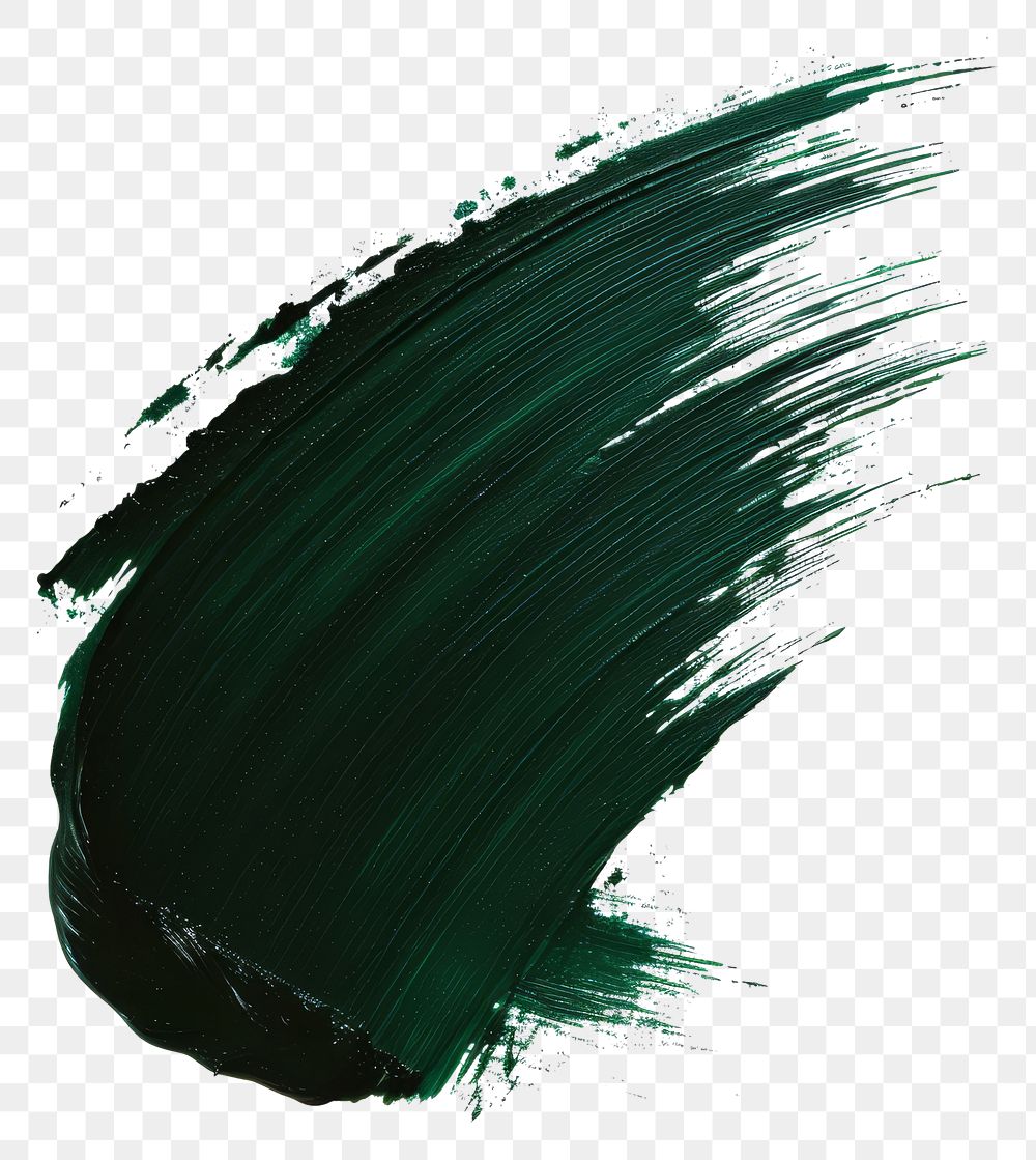 PNG Dark green backgrounds paint brush.