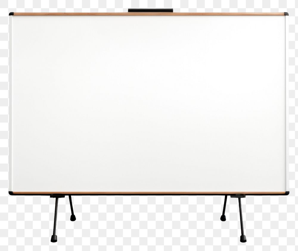 PNG Office whiteboard white background technology rectangle