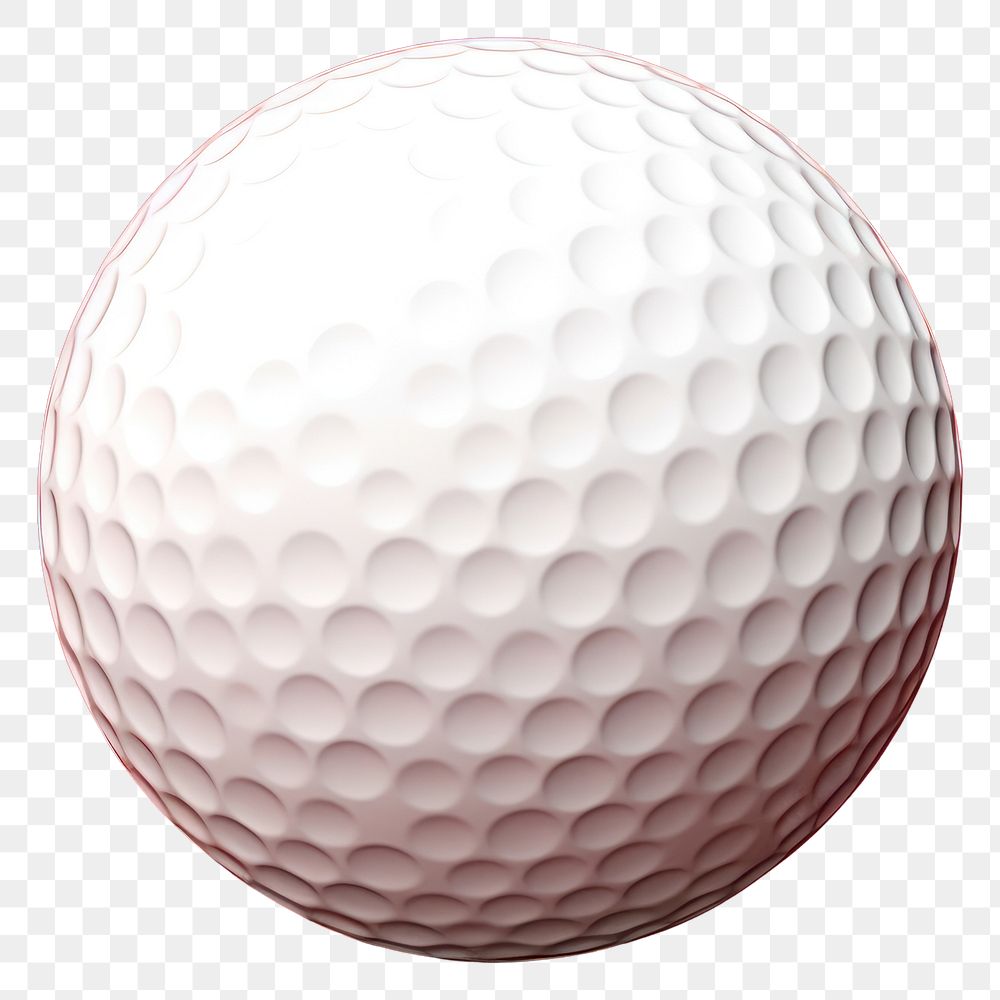 PNG White golf ball sports red activity.