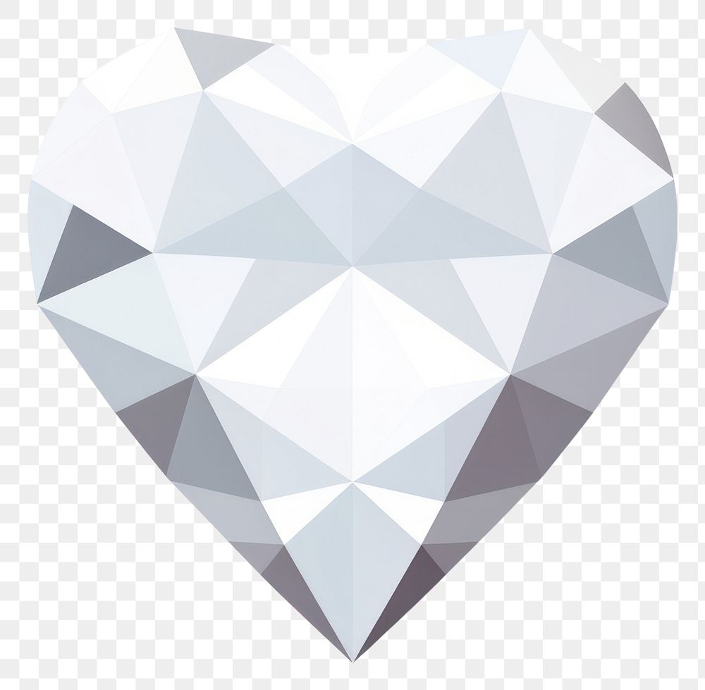 PNG  Heart shape jewelry pattern white. AI generated Image by rawpixel.