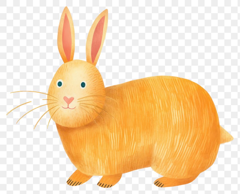 PNG Easter bunny rodent animal mammal.