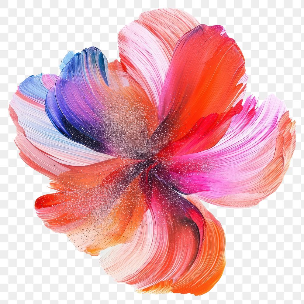 PNG Flower petal inflorescence creativity.