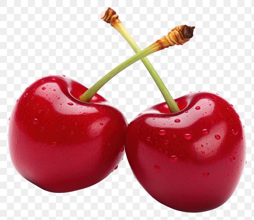 PNG Cherry apple fruit plant. AI generated Image by rawpixel.