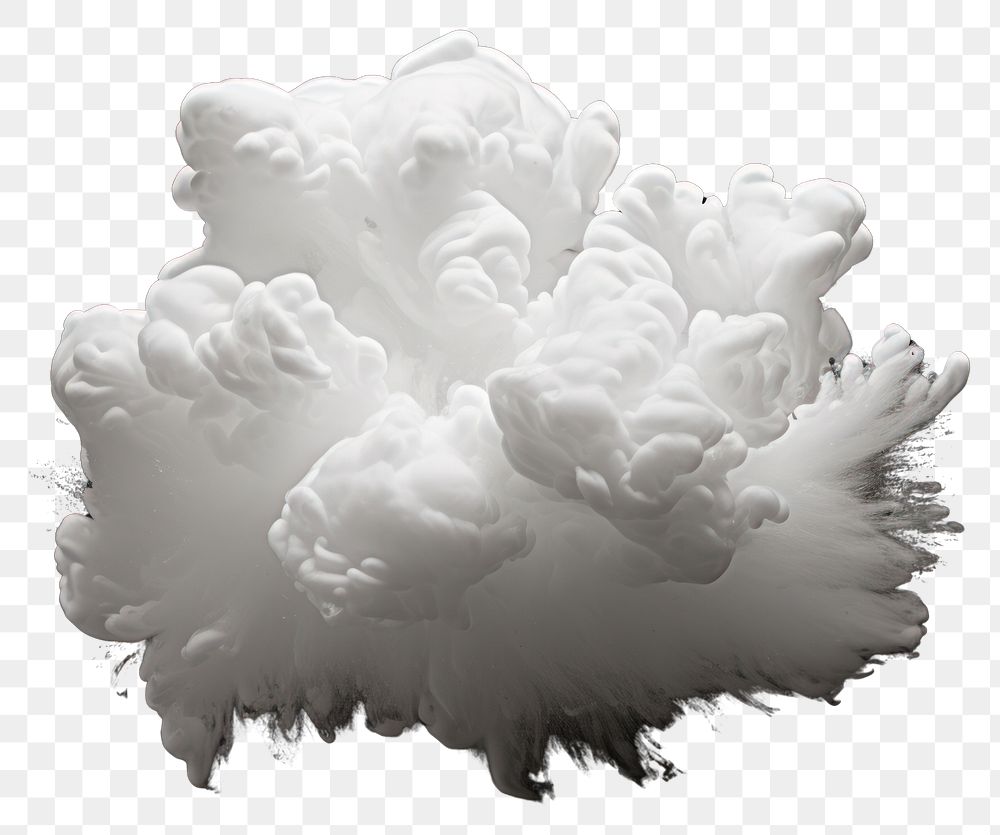 PNG Clouds black background monochrome fragility.