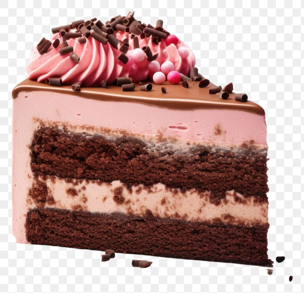 PNG Chocolate cake dessert food sachertorte.
