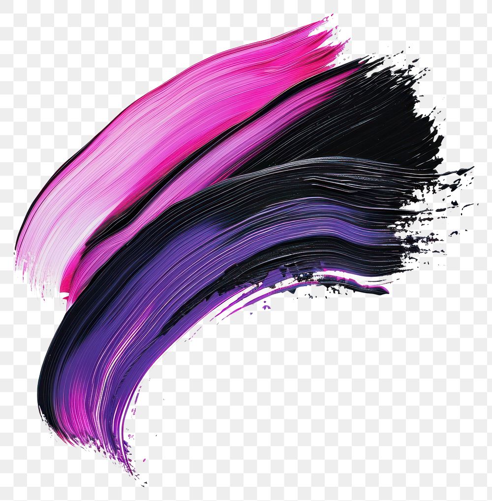 PNG Purple creativity splattered abstract.