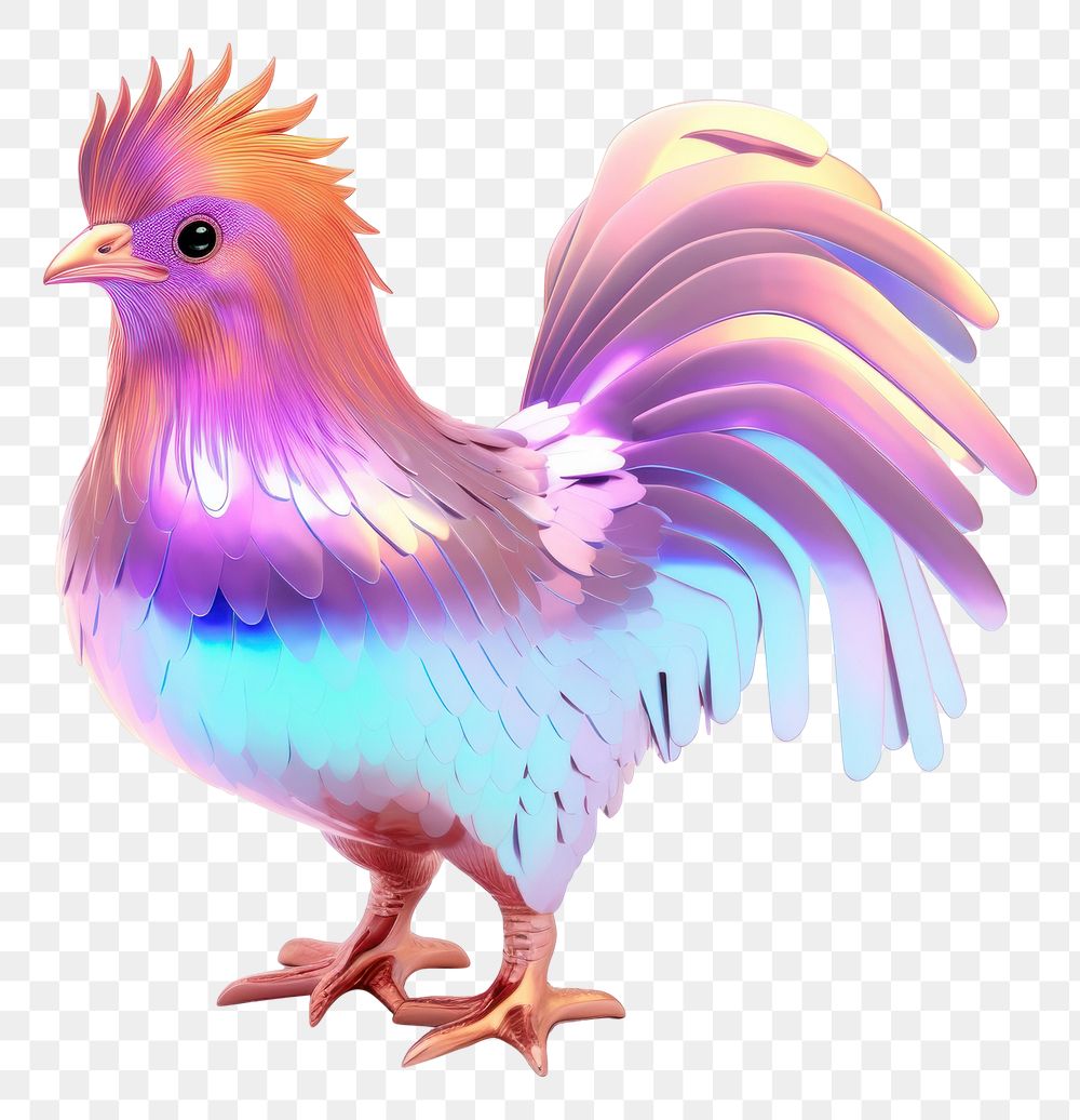 PNG Cute chicken poultry animal bird.