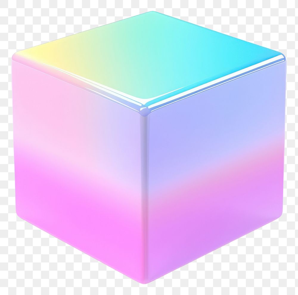 PNG Cute cube toy white background rectangle.