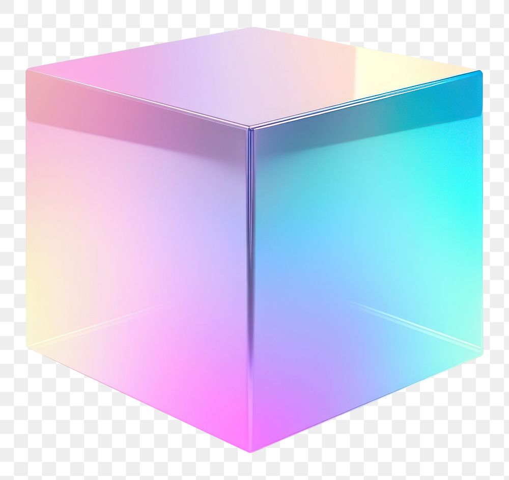 PNG Cute cuboid box white background rectangle.