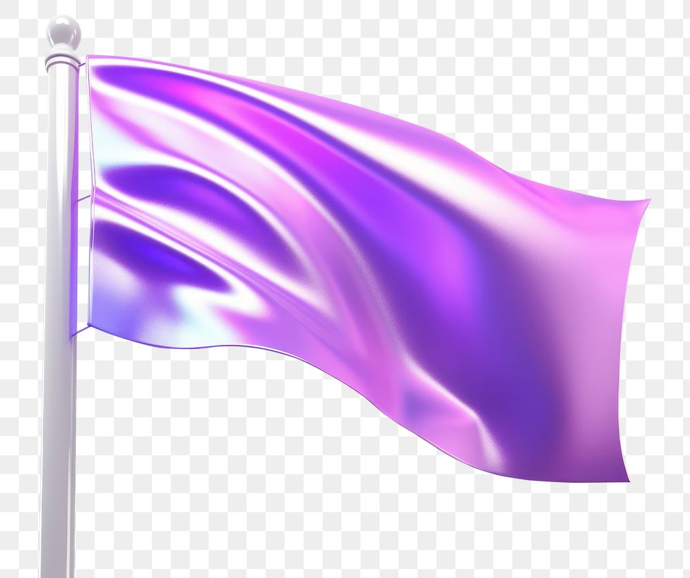 PNG Cute flag purple white background independence.