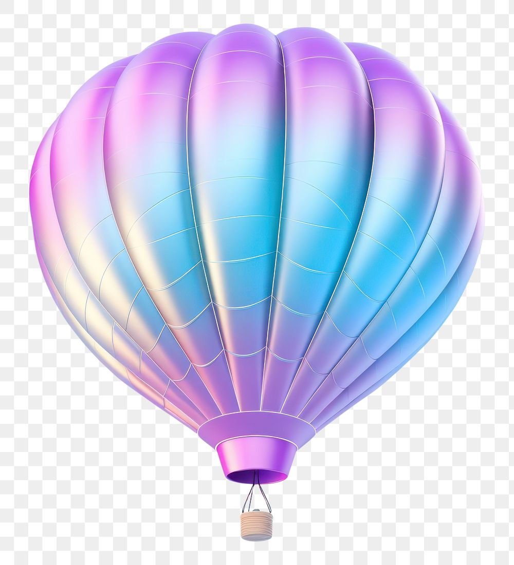 PNG Cute hot air balloon aircraft white background transportation.