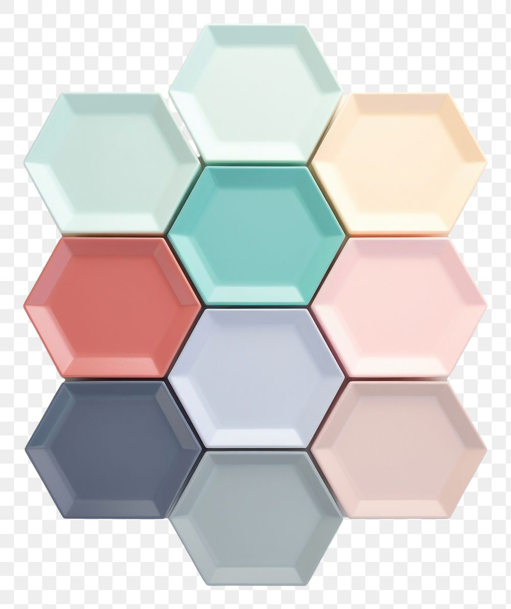 PNG Hexagon technology variation honeycomb.