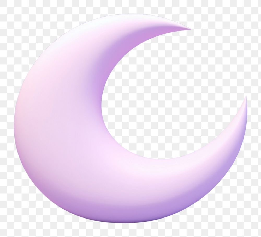 PNG Moon night astronomy crescent.