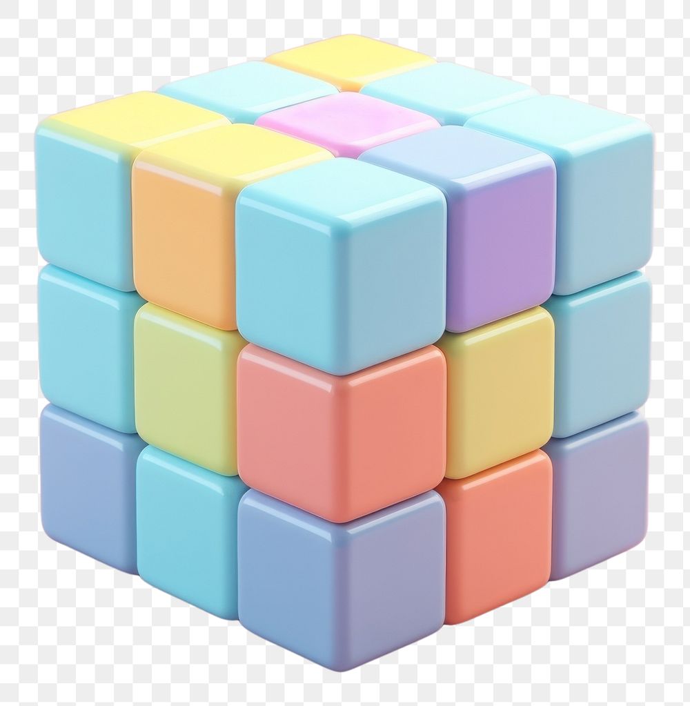 PNG Rubiks cube toy yellow purple.