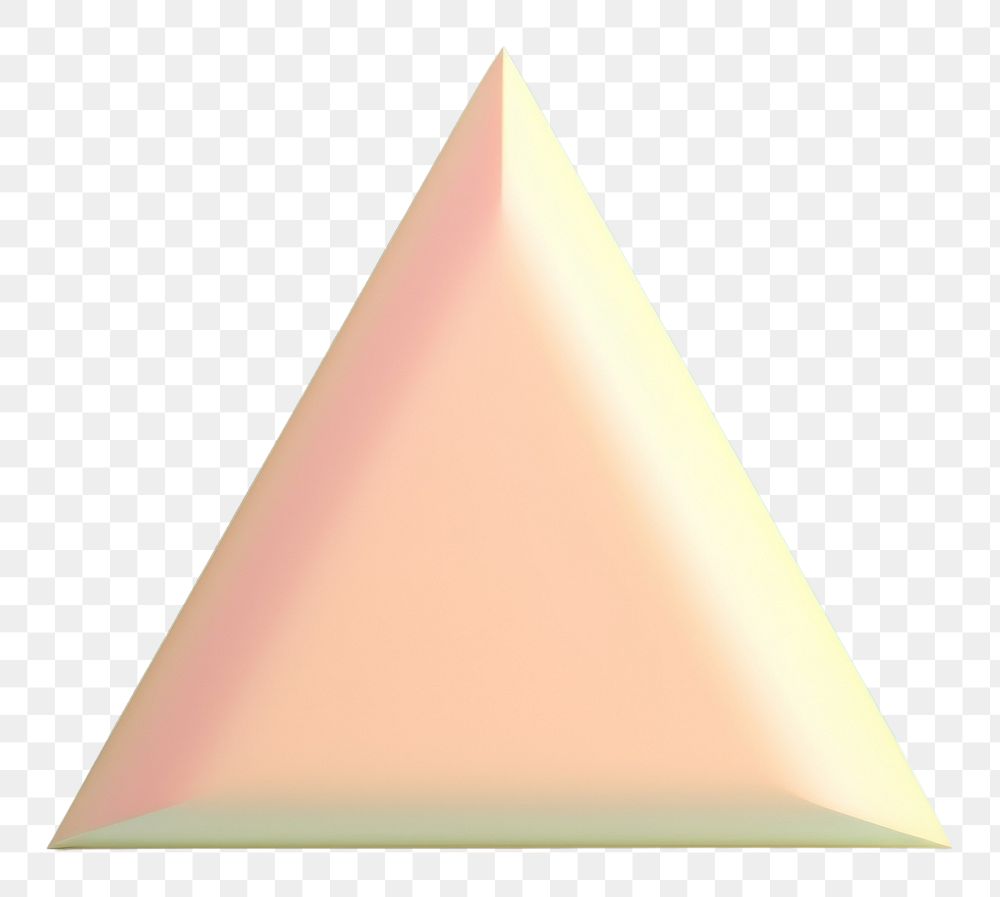 PNG Triangle simplicity origami pyramid.
