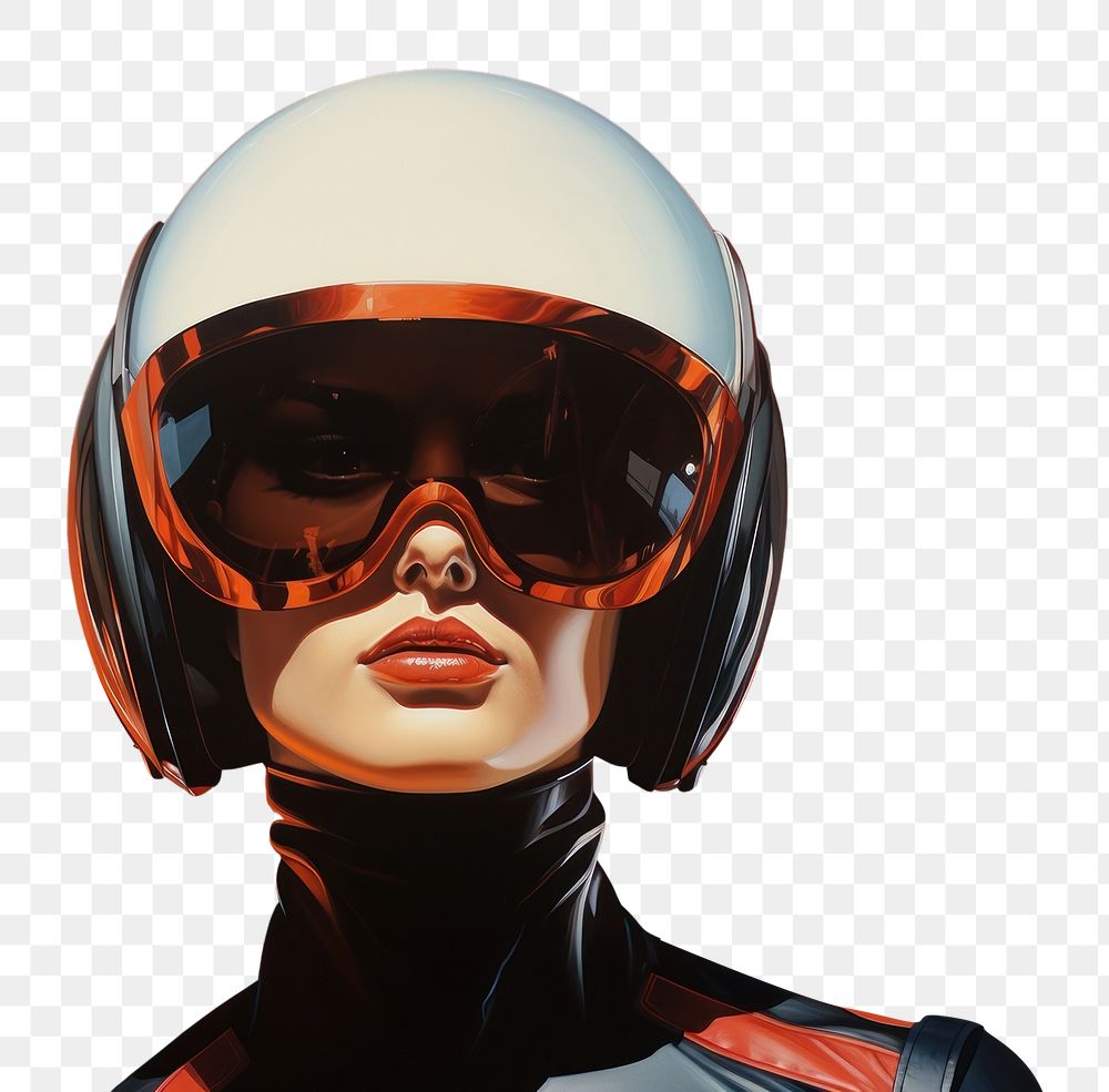 PNG Sunglasses helmet adult woman.