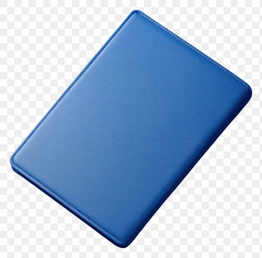 PNG Tablet case mockup blue electronics simplicity.