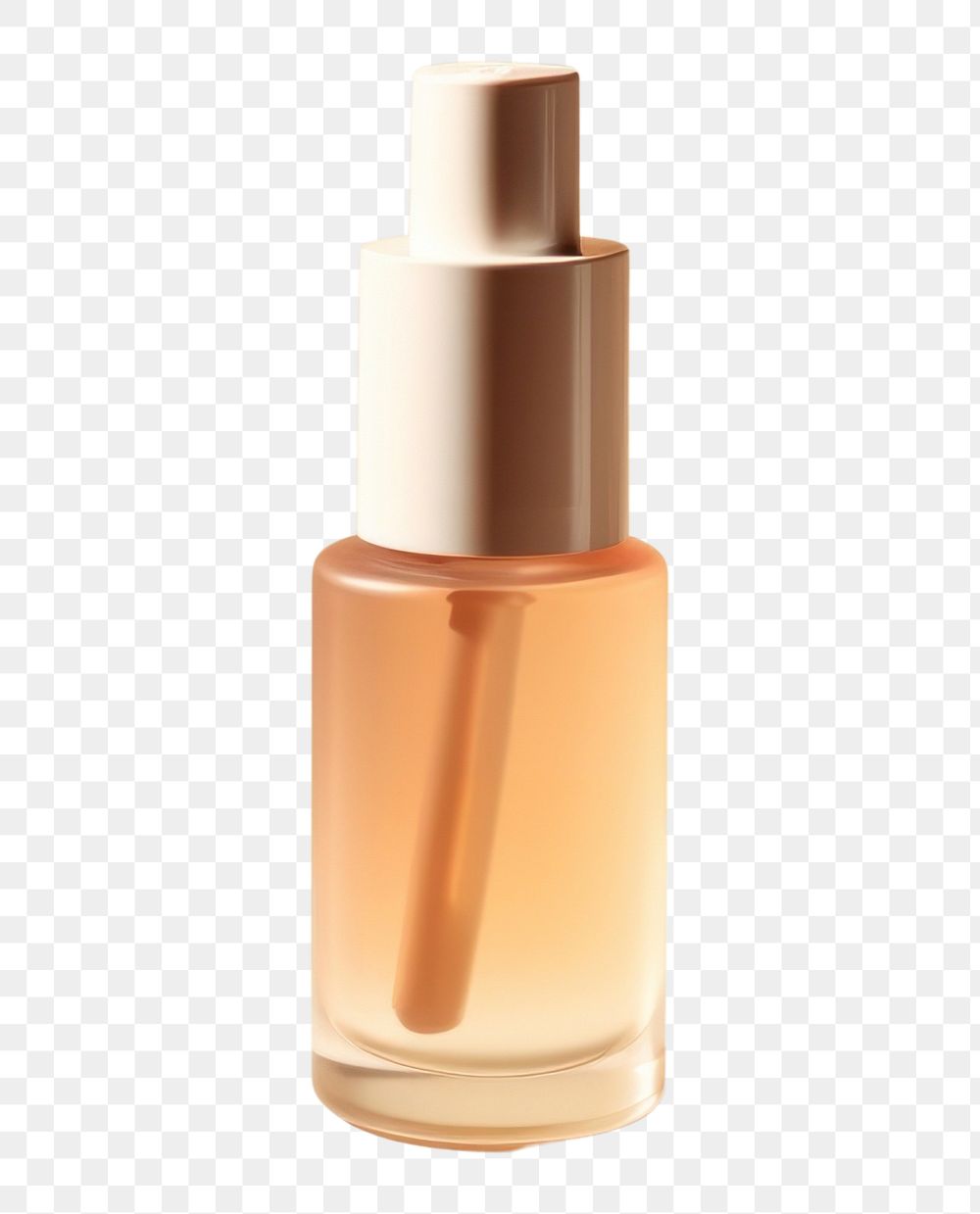 PNG Serum whit label mockup cosmetics lighting perfume.