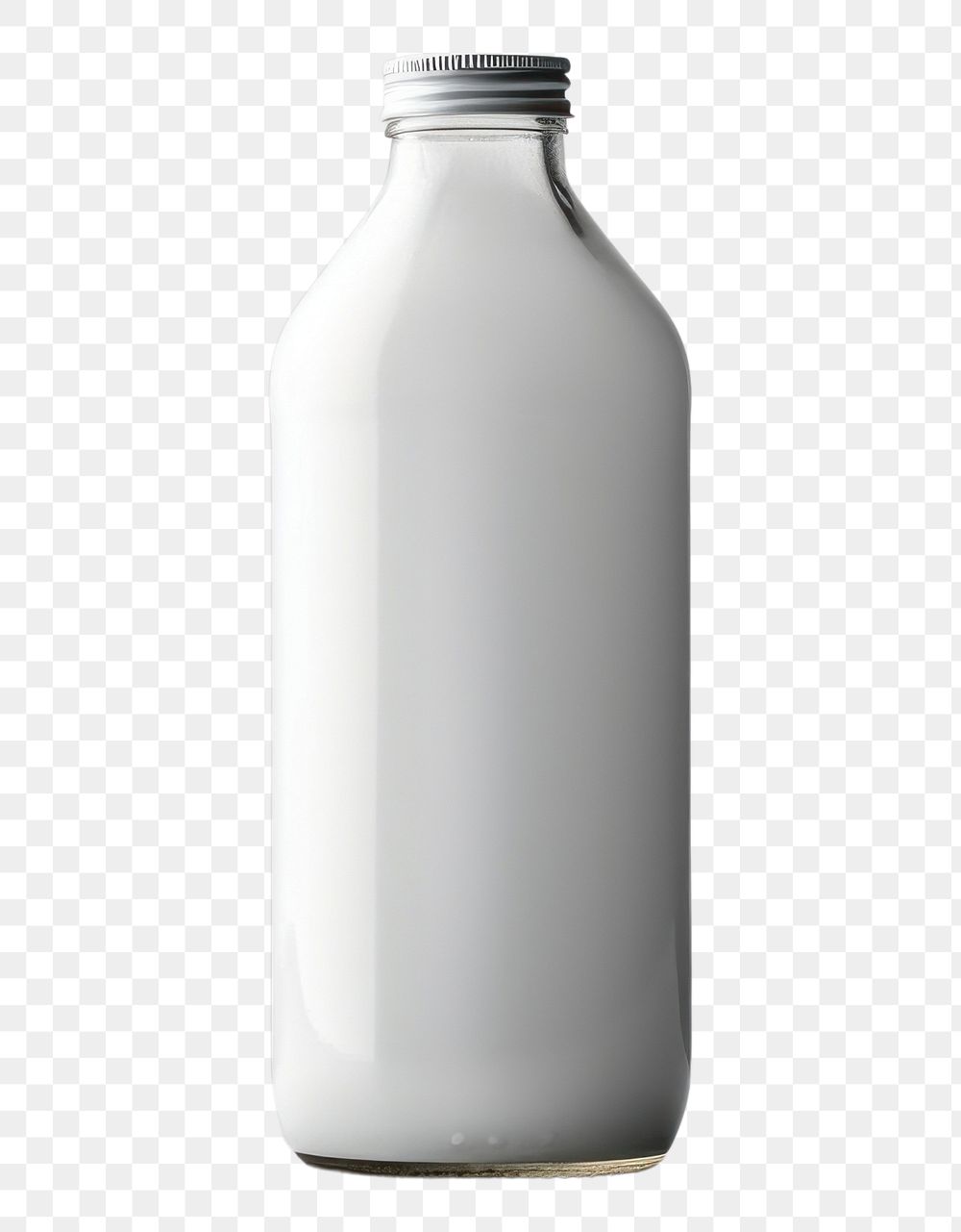 PNG Botle mockup lighting glass milk.