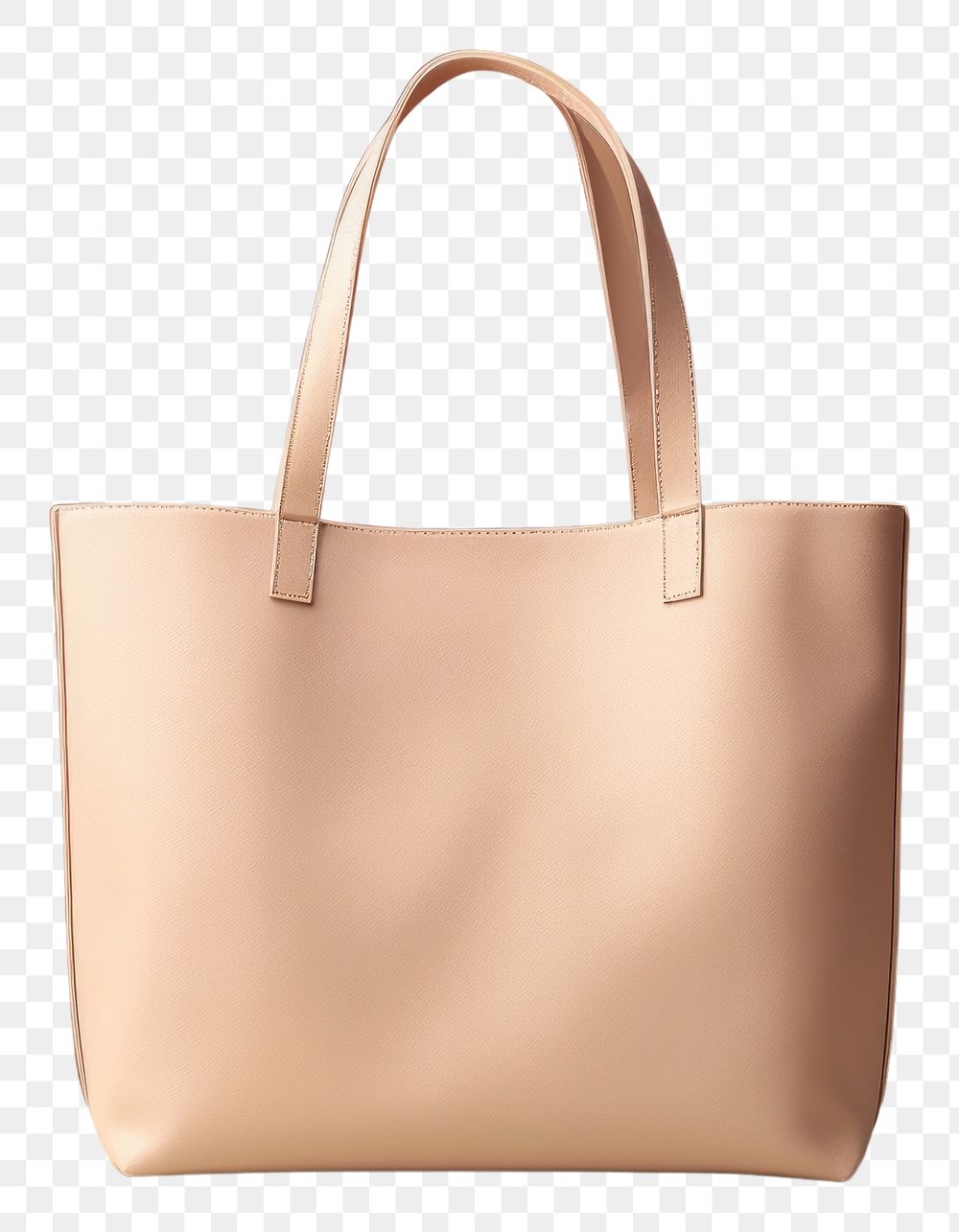 PNG Tote bag mockup handbag purse accessories.