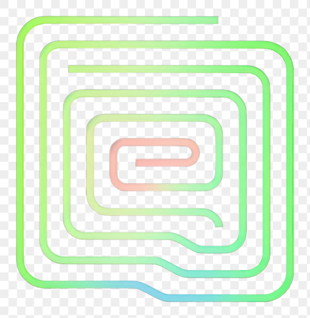 PNG Spiral technology labyrinth pattern.