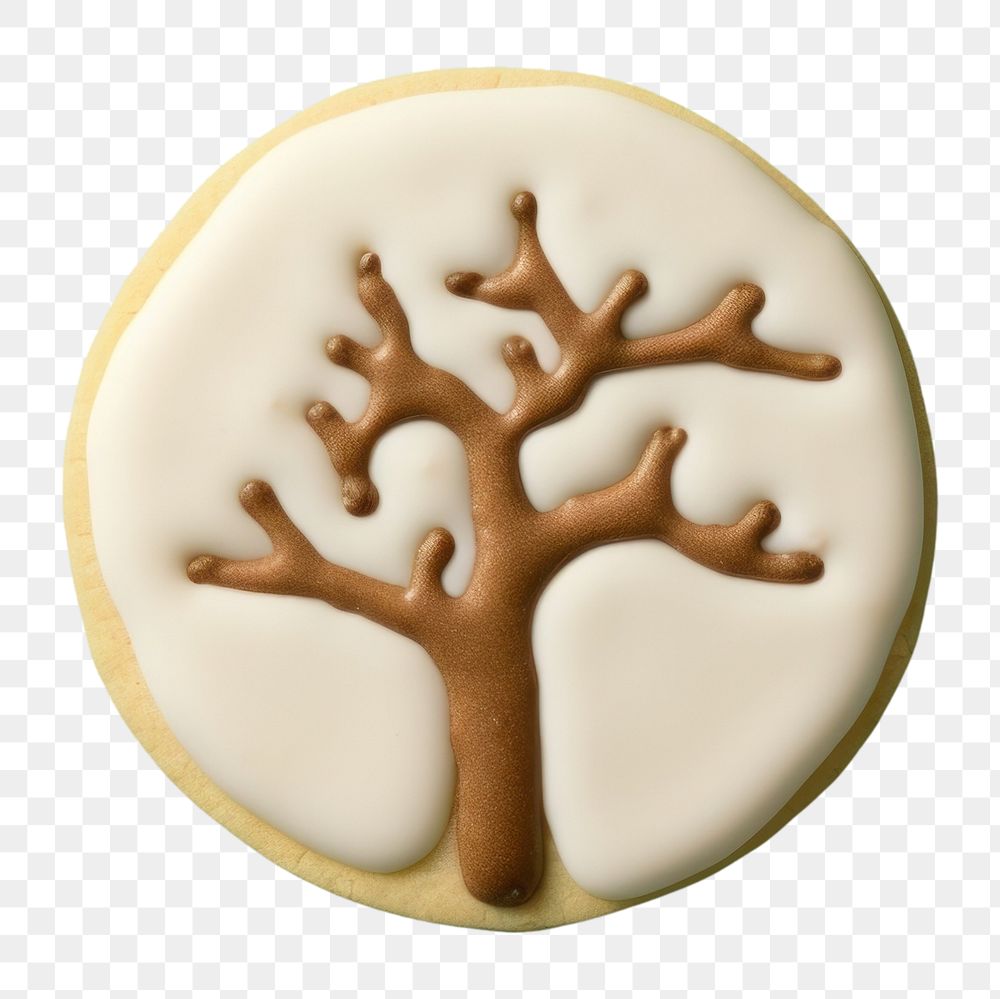 PNG Tree cookie icing food. AI generated Image by rawpixel.
