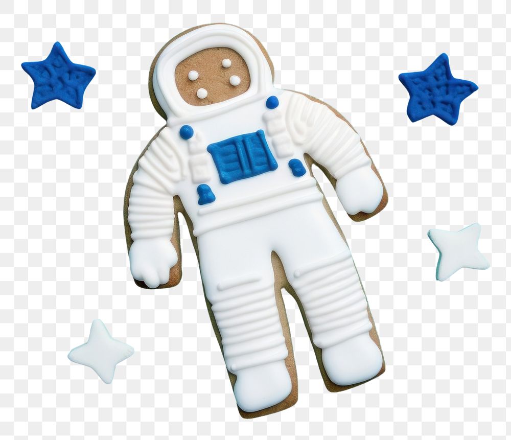 PNG Astronaut cookie representation celebration. AI generated Image by rawpixel.