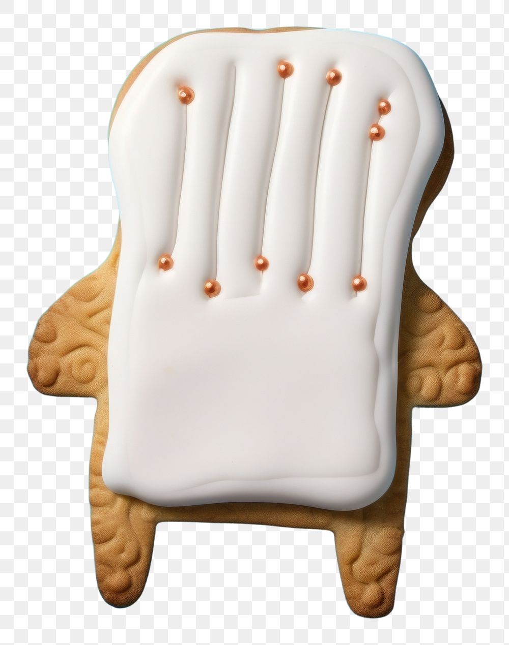 PNG Chair cookie icing dessert. AI generated Image by rawpixel.