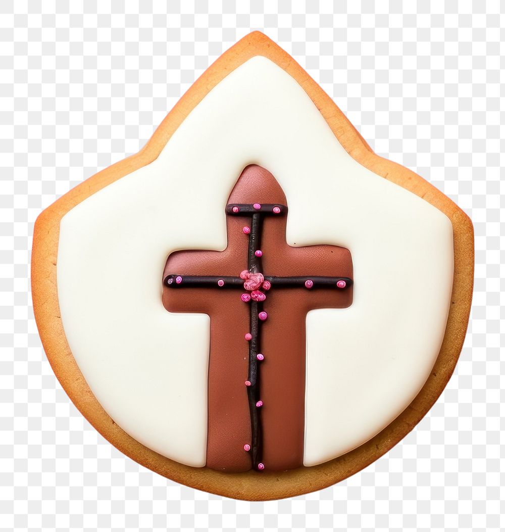 PNG Church cookie icing dessert. AI generated Image by rawpixel.