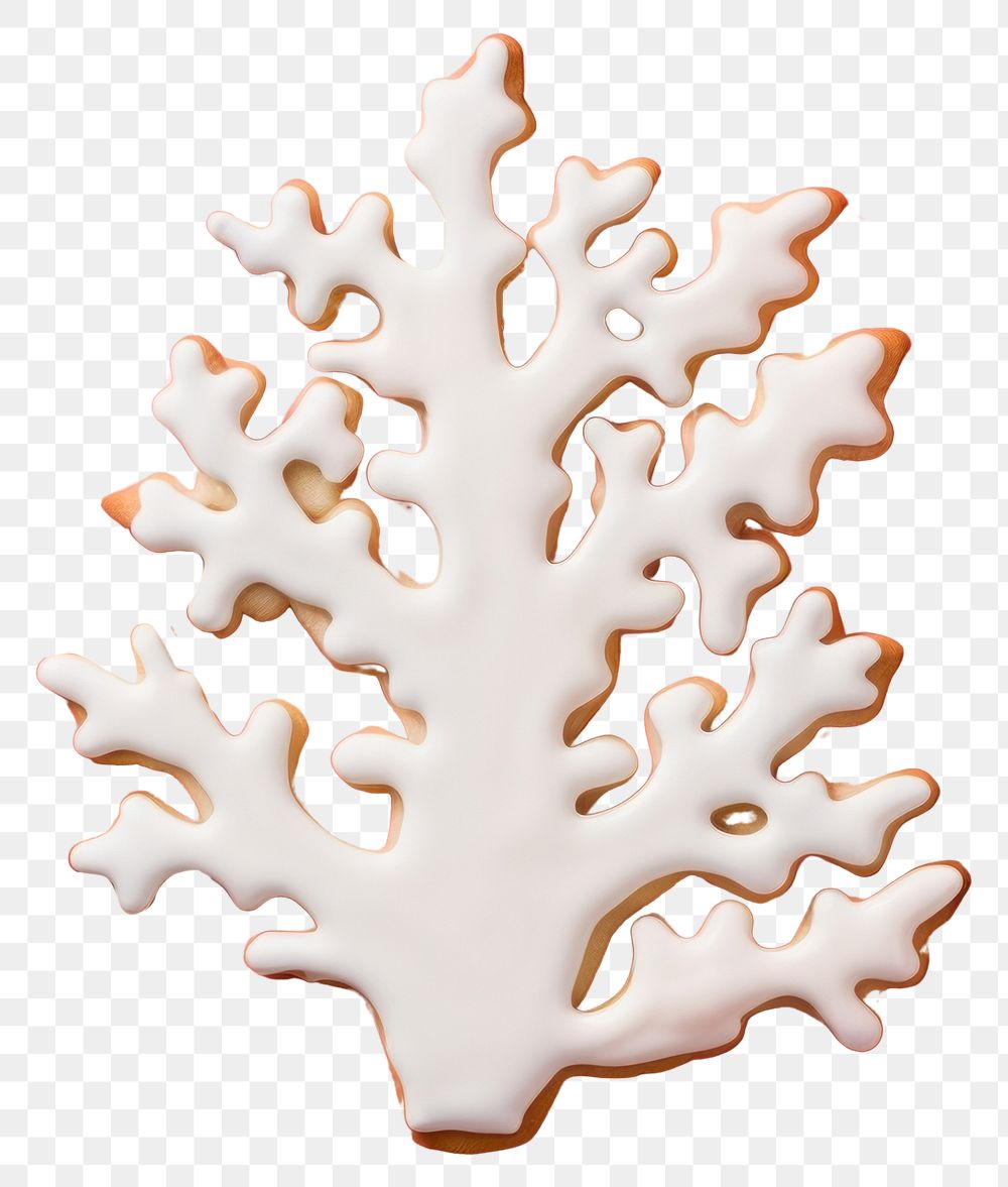 PNG Coral cookie icing dessert. AI generated Image by rawpixel.
