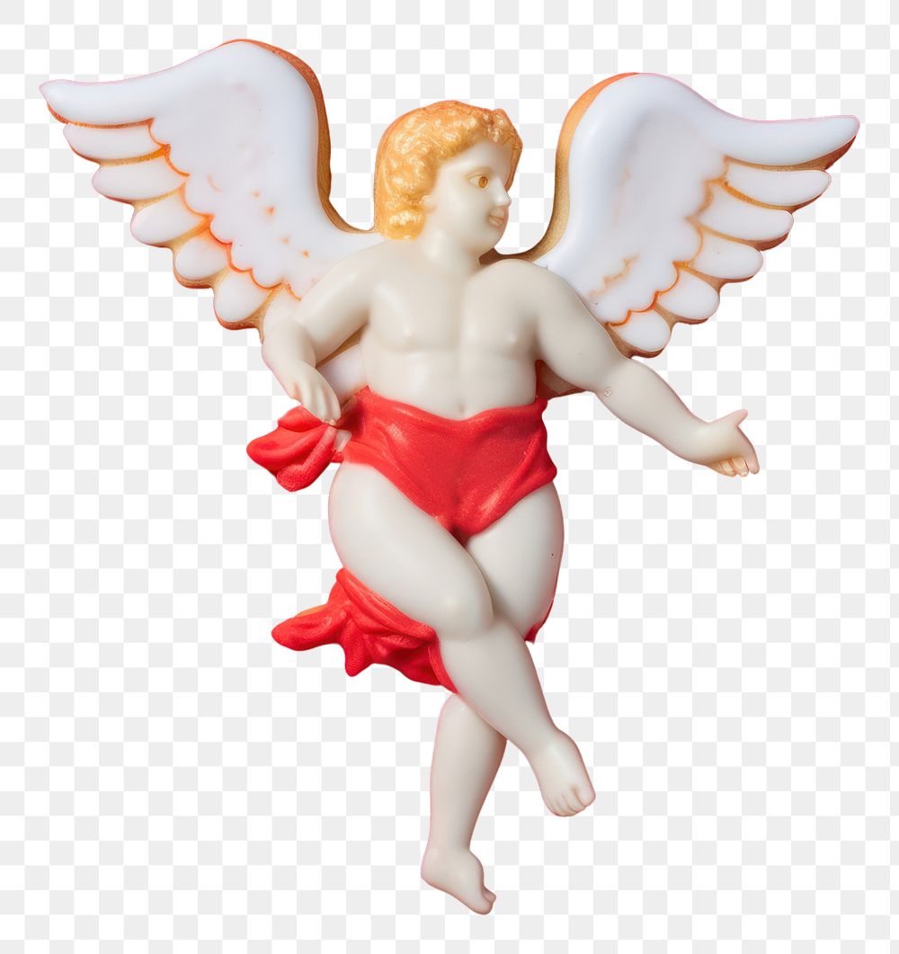 PNG Cupid angel art representation. AI generated Image by rawpixel.