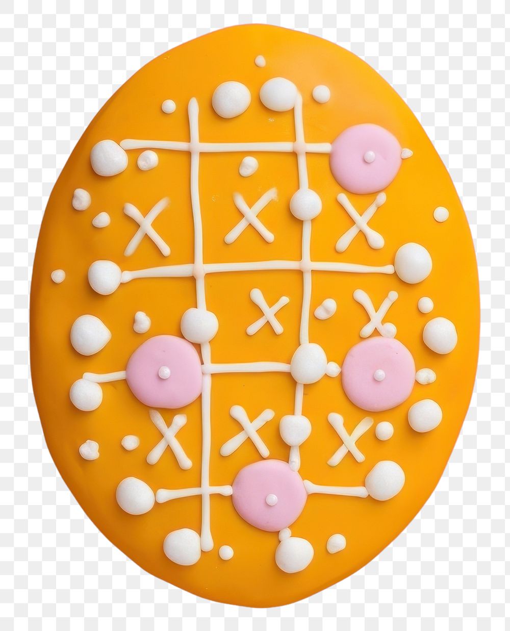 PNG Easter egg dessert cookie food. AI generated Image by rawpixel.