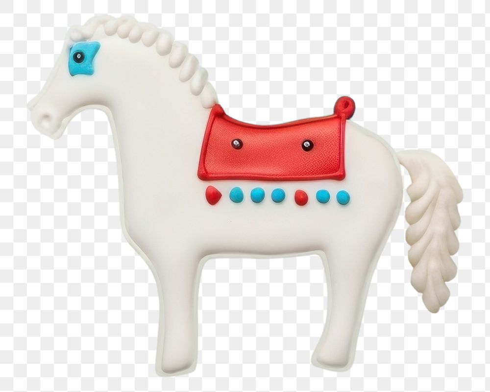 PNG Horse cookie food representation. AI generated Image by rawpixel.