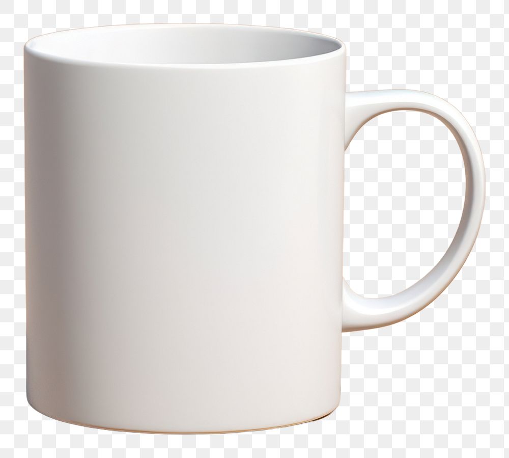 PNG Mug packaging mockup coffee drink cup.