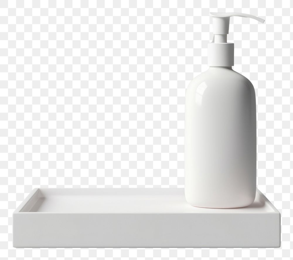 PNG Cosmetic mockup bottle simplicity container.