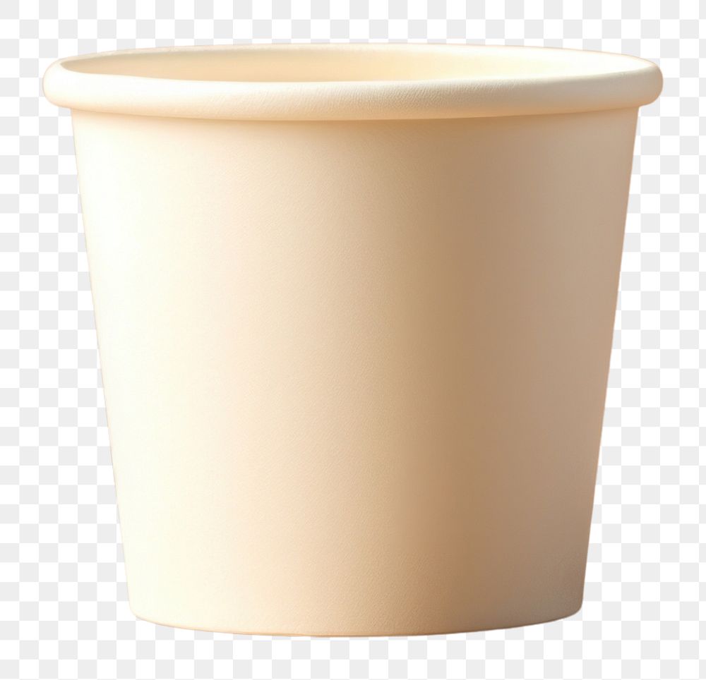 PNG Ice cream cup mockup disposable simplicity flowerpot.