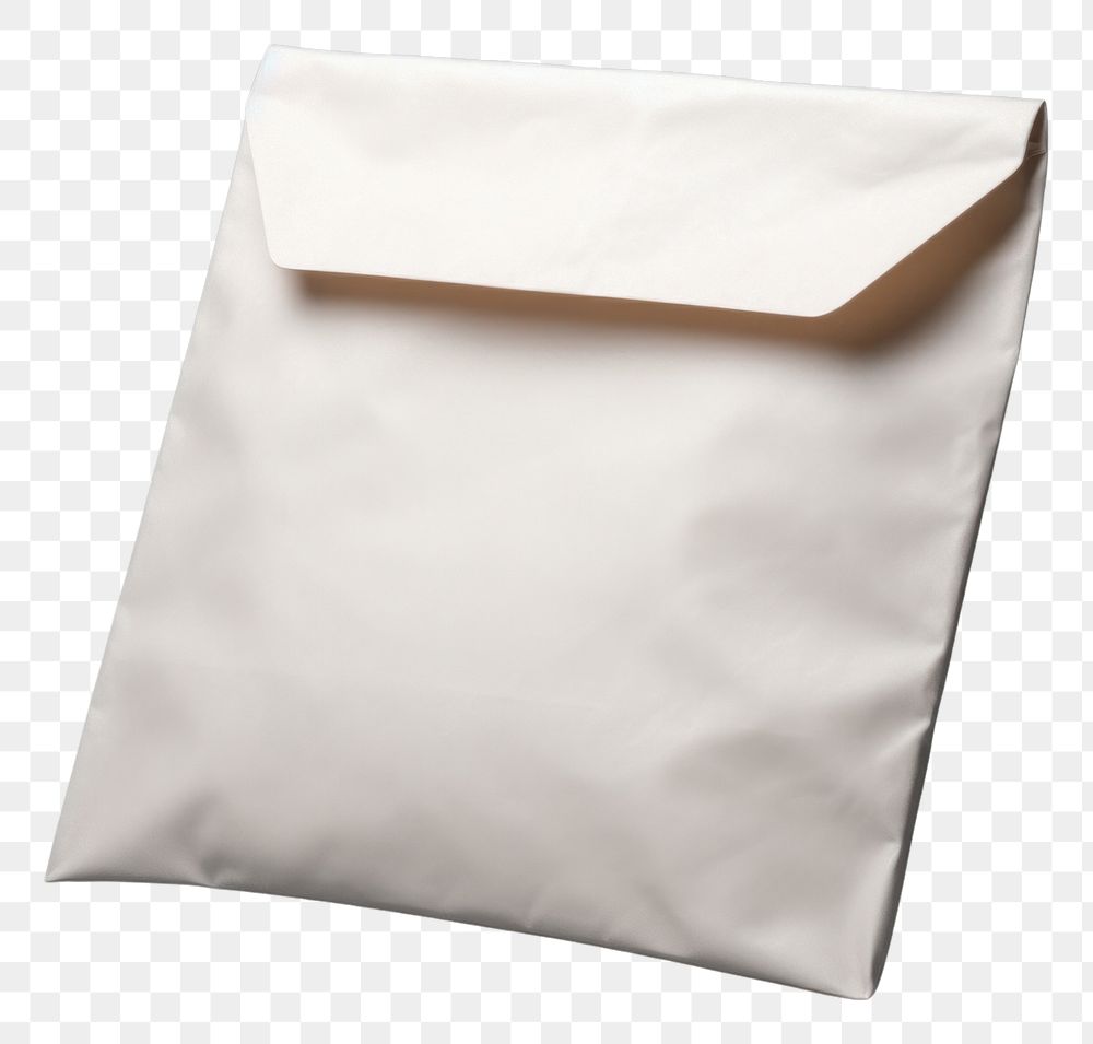 PNG Mailing bag mockup envelope white gray.