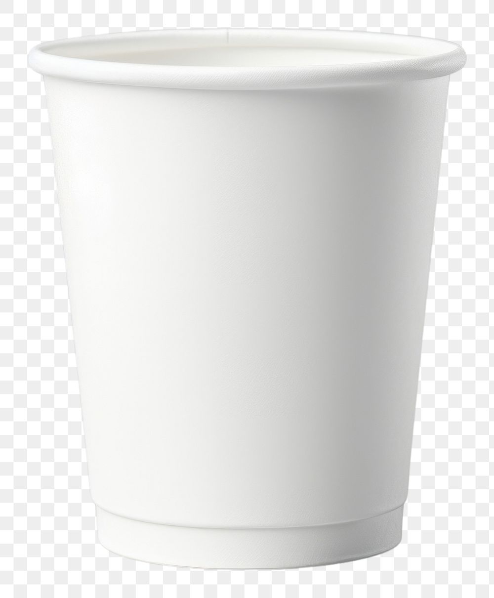 PNG Yogurt cup mockup porcelain white gray.