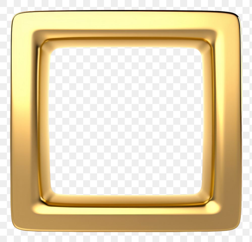 PNG A square shape gold white background simplicity.