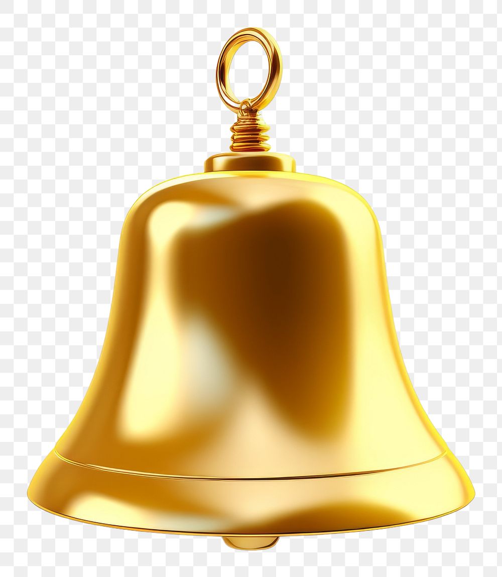 PNG Bell icon bell gold white background.