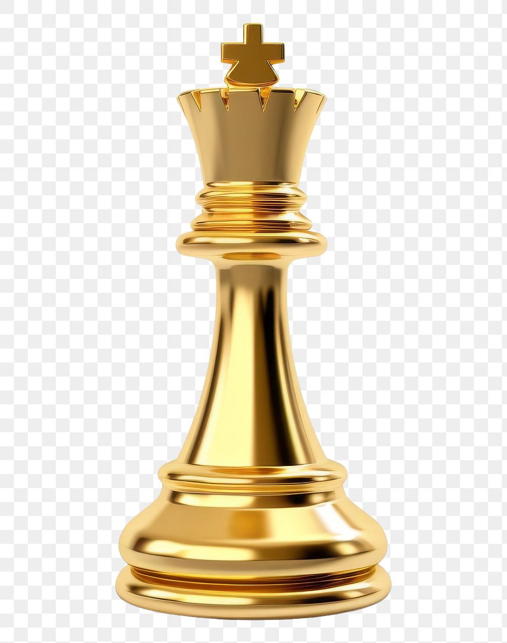 PNG Chess gold game white background.