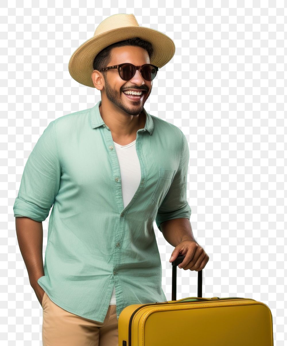 PNG Suitcase luggage adult sunglasses.