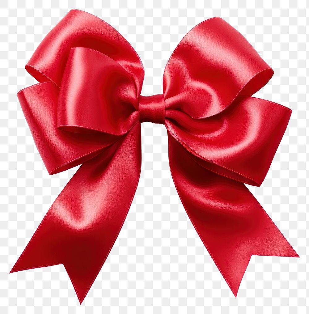 PNG  Red bow red white background celebration. AI generated Image by rawpixel.