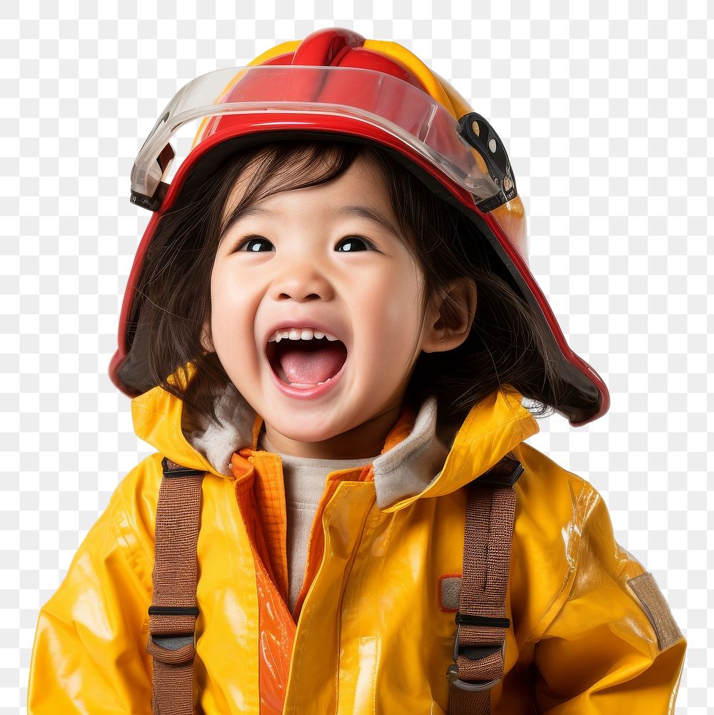 PNG Helmet baby firefighter protection.