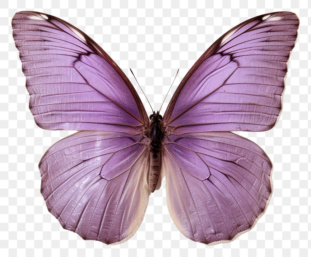 PNG Real Pressed purple butterfly animal insect invertebrate