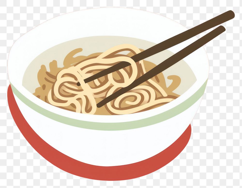 PNG  Illustration of noodle chopsticks food meal.